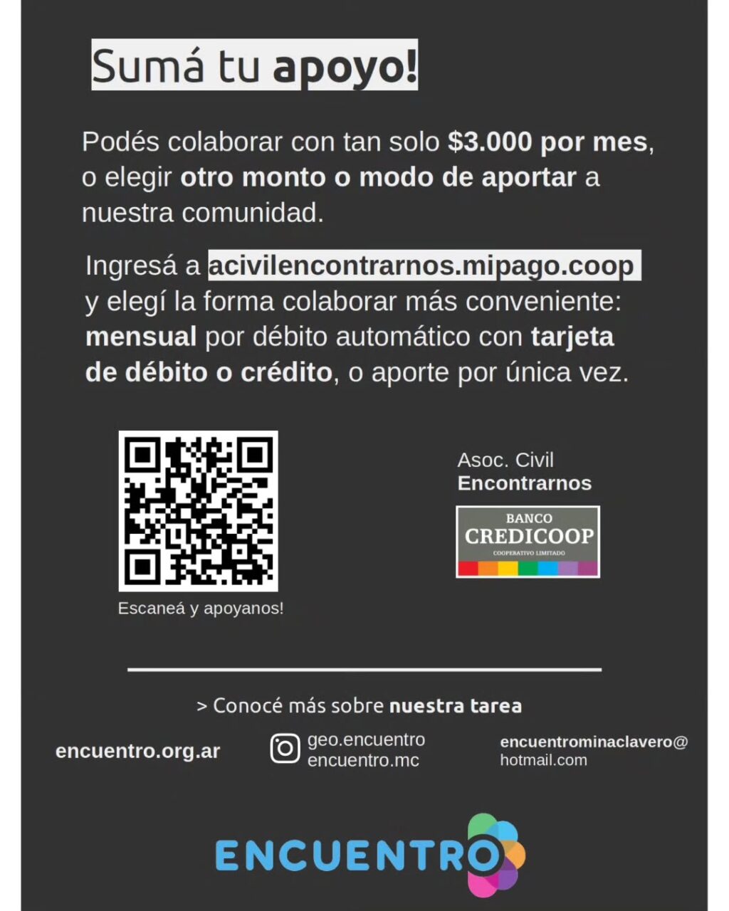 Instagram post from encuentro.mc. This post is in position 2.